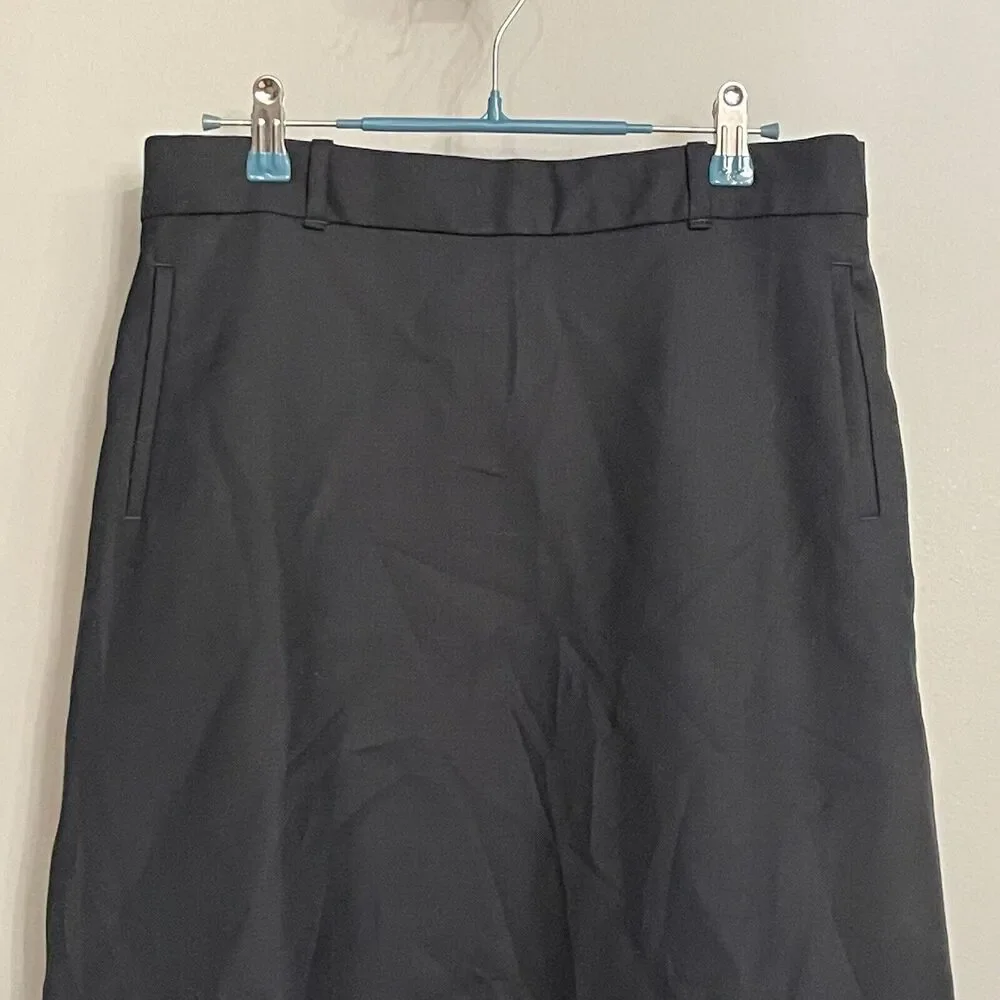 LL Bean Skirt 100% Wool Straight Classic‎ Fit Lined Women’s Sz 10 NWOT